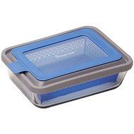 New MAGIC CHEF MCMC6RBL Magic Steam 6-Cup Microwave Cookware (Blue)