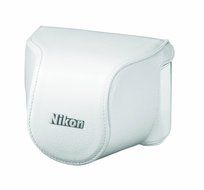 Nikon CB-N2000SB WH White | Leather Body Case Set for Nikon 1 J1 (Japanese Import)