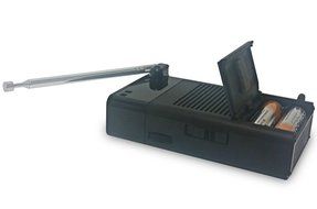 Sony Portable AM/FM Transistor Radio with Built-in Speaker, Headphone Jack, LED Tuning Indicator &amp; Carry Strap...