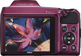 Nikon COOLPIX L840 16.0-Megapixel Digital Camera with 76x dynamic fine zoom, 38X optical zoom VR lens (4.0-152mm... N4