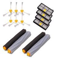 Elaco For Irobot Roomba(800 870 880 900 980)Vacuum Cleaner Replacement Part Kit - Includes 4x Hepa Filter,6x 3... N2