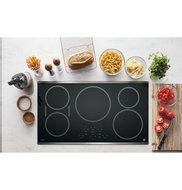 GE Profile PHP9036SJSS 36" Built-in Induction Cooktop with 5 Elements Digital Touch Controls Keep-Warm Setting... N8