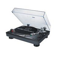 Audio Technica AT-LP120BK-USB Direct-Drive Professional Turntable (USB &amp; Analog), Black bundled with the AT-6012...