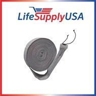 35 ft Central Vacuum Knitted Hose Sock Cover 35ft with Application Tube by LifeSupplyUSA