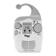 Pyle Home PSR6 Waterproof Shower Clock Radio N3