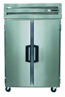 Reach In Freezers, Top Mount, 2 Doors and 6 Shelves, 40 Cubic Feet