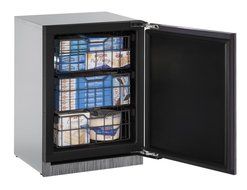 U-Line U3024FZRINT00A Built-in Freezer, 4.5 cu. ft., Stainless Steel N4