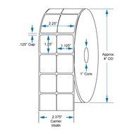 800127-101 Compatible KENCO&reg; Brand 2.25 inch x 1.25 inch A center vertical slit creates two 1.125 inch x 1.25...