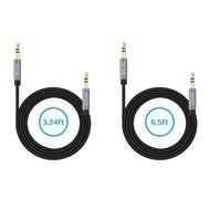 Besign 2-Pack 3.5mm Female to 2 Male Headphone Mic Audio Y Splitter Cable with Separate Headphone / Microphone... N13