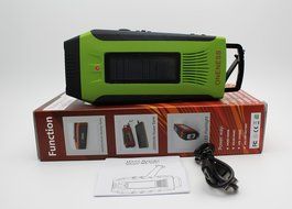 ONENESS Emergency Survival Solar Hand Crank Multi- Purpose Digital Radio AM/FM/ NOAA + Flashlight+Cellphone Charger... N8