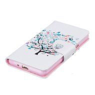 Galaxy J3 Pro Case,Galaxy J3 Pro Cover,ikasus Colorful Painted PU Leather Flip Wallet Pouch Stand Credit Card... N2