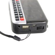 Longruner Portable Fm Radio USB Mini Speakers Mp3 Music Player Tf Card Reader (L63) N7