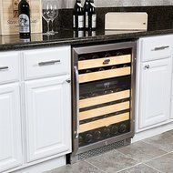 Whynter BWR-281DZ Dual Zone Built-In Wine Refrigerator, 28-Bottle N4