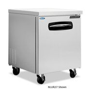 Norlake NLUR27-001 AdvantEDGE Single Section Undercounter Reach-In Refrigerator w/ 2 Drawers