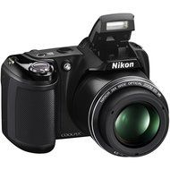 Nikon COOLPIX L320 16MP 720p HD Video Black Digital Camera (Certified Refurbished) N3