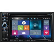 POWER ACOUSTIK PD-624HB 6.2&quot; Double-DIN In-Dash LCD Touchscreen DVD Receiver with Bluetooth...