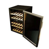 Soleus WKD5 Dual-Zone Wine Cooler, Black N2