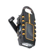 Et&oacute;n SCORPION Multi-Purpose Solar Powered Digital Weather Radio - Orange (NSP100OR) N4