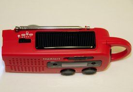 topAlert MD-019 Emergency Solar Hand Crank Weather Alert Radio N3