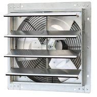 iLIVING ILG8SF12V Wall-Mounted Variable Speed Shutter Exhaust Fan, 12&quot; N7