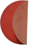 Genuine Leather Turntable Platter Mat - Orange