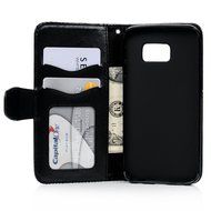 S6 Edge Case,Samsung Galaxy S6 Edge Case - Wallet Embossed Totem Flower Premuim PU Leather Snug Fit Soft TPU Inner... N30