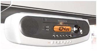 Magnavox MCR600 Under Counter Kitchen CD Clock Radio
