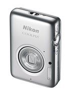 Nikon COOLPIX S02 digital camera ultra-small body Touch LCD Mirror Silver S02SL - International Version (No Warranty) N5
