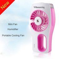 V-Resourcing Multifunction Handheld USB Mini Misting Fan,Rechargeable Portable Mini Humidifier Cooling Fan for...