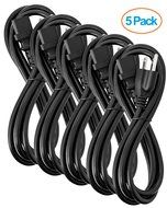 Aurum Cables UL Approved 6 Feet Universal Computer Monitor Power Cord , C13 Power Cable for Monitor, PC, Desktop...