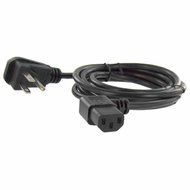 SF Cable, 2ft 18 AWG Universal Right Angle Both Side Power Cord