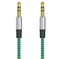 SoundPie 3.5mm Nylon Braid Contrast Color ShoeLace Auxiliary Audio Cable (5ft / 1.5m) AUX Cable for Headphones... N3