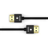 4K HDMI Cable, Kinps 15ft Ultra Slim Cable v1.4 with Ethernet, 24k Gold-plating HDMI Cable with RedMere Technology... N2