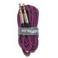 SoundPie 3.5mm Nylon Braid Contrast Color ShoeLace Auxiliary Audio Cable (5ft / 1.5m) AUX Cable for Headphones... N4