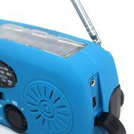 Foxnovo Portable Multi-functional Emergency SolarHand Crank DynamoUSB Powered AMFMWB NOAA Weather Radio 3-LEDs... N7