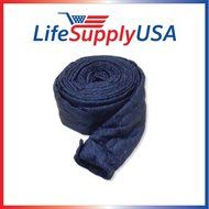 35 Ft Quilted Padded Central Vacuum Hose Cover with Zipper
