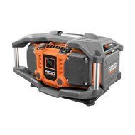 Factory-Reconditioned Ridgid ZRR84083 X4 18V Cordless Jobsite Radio with ShockMount Technology (Bare Tool) N3