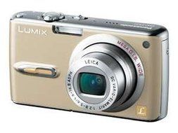 Panasonic Lumix DMC-FX07 7.2MP Digital Camera with 3.6x Optical Image Stabilized Zoom (Gold)