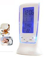 Surborder Shop Digital Alarm Clock Battery Operated with Large Display, Snooze - Travel Alarm Clock and Home Alarm... N7