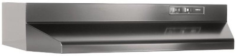 Broan F402404 Two-Speed Four-Way Convertible Range Hood, 24-Inch, Stainless Steel N4