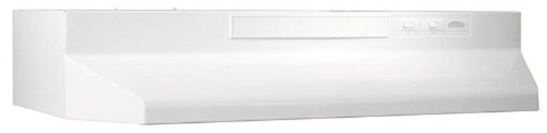 Broan F402404 Two-Speed Four-Way Convertible Range Hood, 24-Inch, Stainless Steel N5