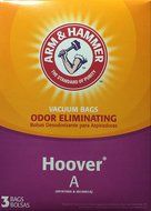 Arm &amp; Hammer Odor Eliminating Vacuum Bags Hoover A 62601D - 3 Bags