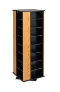 Black 4-Sided Spinning Tower