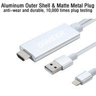 COWEEN Lightning to HDMI Screen Mirroring Cable 1080P MHL to HDMI Airplay HDTV Adapter&nbsp;for iPhone6/6s/6 plus/5... N2