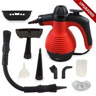 New Version Spill-Proof Multi-Purpose Handheld Steam Cleaner with Safety Lock steamer for stain removal, curtains... N2