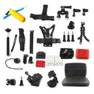 CAROLA 26-in-1 GoPro Accessories Kit for Gopro Hero 2/3/3+/4/4 Session with L Size Carring Case for Outdoor Sport