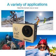 Sport Camera, Canany Wifi Action Camera 1080P HD 12MP 2.0Inch Bundle With 2 Batteries and FREE Accessories Kits... N40