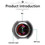 Blueskysea 4K 360&deg; Wifi Mini Camera Panoramic Camera 24482448 16M Ultra HD 3D Sport Action Driving VR Camera (... N4