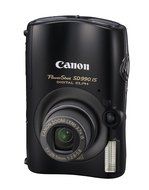 Canon Powershot SD990IS 14.7MP Digital Camera with 3.7x Optical Image Stabilized Zoom (Silver)