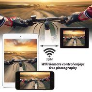 TEC.BEAN EX5000 2.0inch 14MP WIFI Waterproof Action Camera Kit with Accessories (17 Items) - White N8